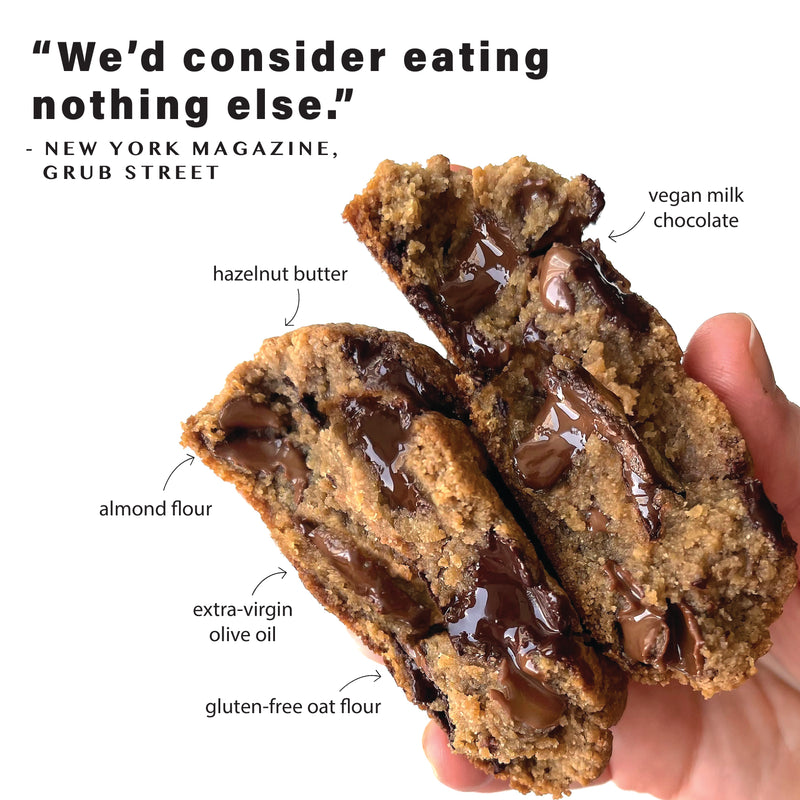 Gluten Free & Vegan FAUX-MILK CHOCOLATE Chip Cookie