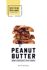 Seven Grams Caffé Snackable Peanut Butter Dark Chocolate Chip Cookie