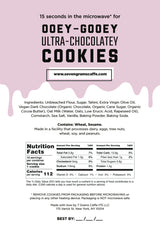 VEGAN TAHINI & OLIVE OIL Snackable Dark Chocolate Chip Cookies