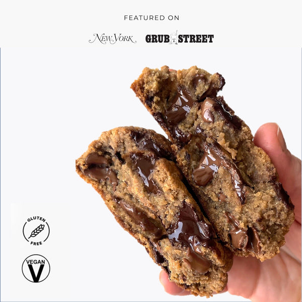 Gluten Free & Vegan FAUX-MILK CHOCOLATE Chip Cookie