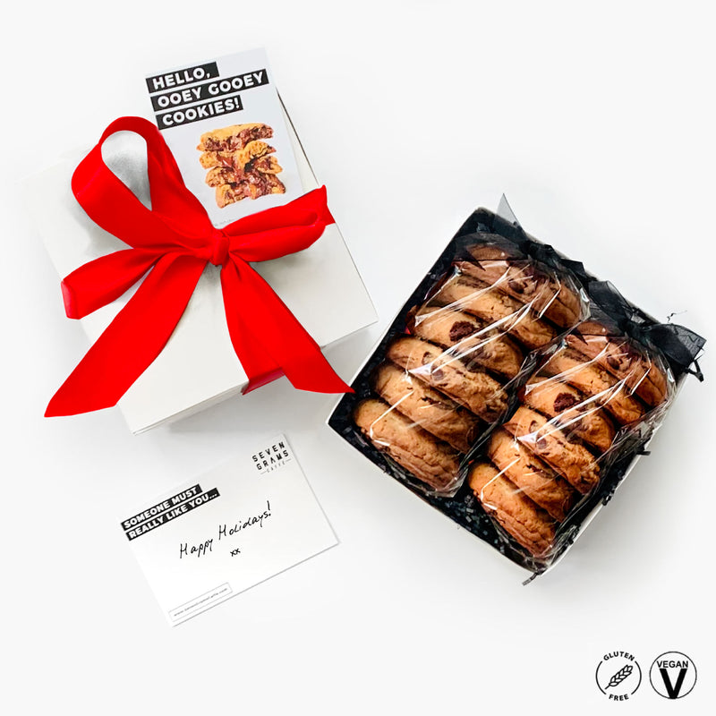 Holiday Limited Edition Gift Box: The New Gluten Free & Vegan Chocolate Chip Cookie