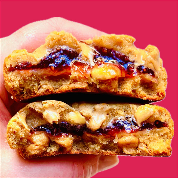 Limited Edition: The PB&J Stuffed Cookie