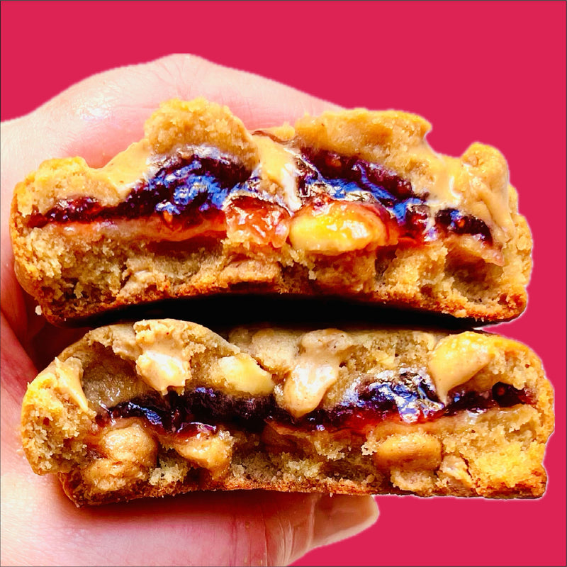 Limited Edition: The PB&J Stuffed Cookie