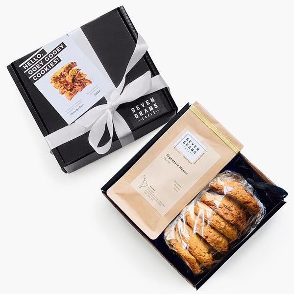 Seven Grams Caffé Cookie & Coffee Gift Box – The Classic