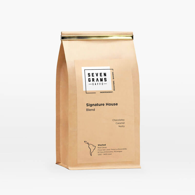 Seven Grams Caffé coffee roasters Signature House Blend coffee beans