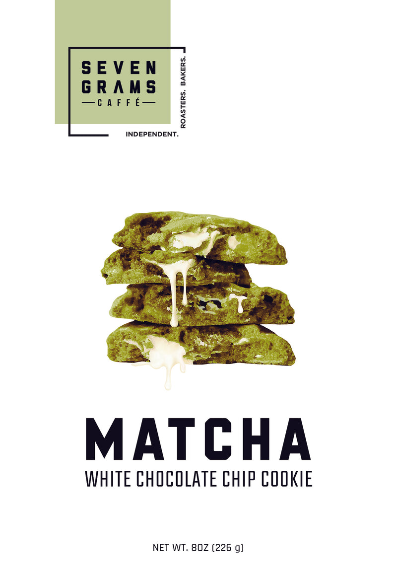 Seven Grams Caffé Snackable Matcha White Chocolate Chip Cookie