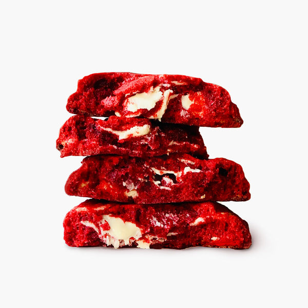Limited Edition: Red Velvet White Chocolate Chip Cookie